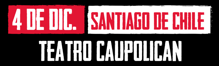 santiago de chile / teatro caupolican 22:00hrs