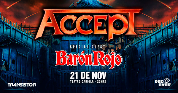 Accept + Barón Rojo